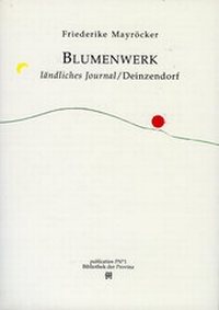 Enlarge image Cover: BLUMENWERK - Bibliothek der Provinz