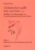 Cover: Erhabenheit quillt weit und breit - Argument Verlag mit Ariadne