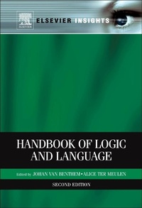 Enlarge image Cover: Handbook of Logic and Language - Elsevier