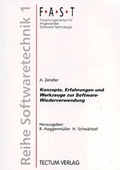 Cover: Konzepte, Erfahrungen und Werkzeuge zur Software-Wiederverwendung - Tectum Wissenschaftsverlag