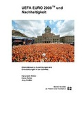 Cover: UEFA Euro 2008 und Nachhaltigkeit - Universit&auml;t Bern Center for Regional Economic Development (CRED)