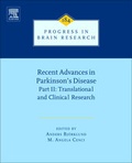 Cover: Recent Advances in Parkinsons Disease: Volume 184 - Elsevier