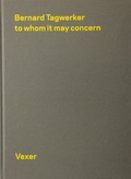 Cover: Bernard Tagwerker - Vexer Verlag GmbH