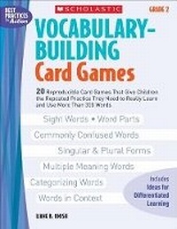 Enlarge image Cover: Vocabulary-Building Card Games - Scholastic US