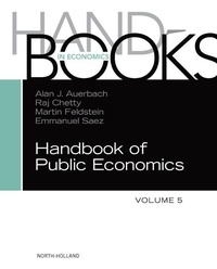 Enlarge image Cover: Handbook of Public Economics - North-Holland