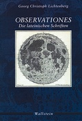 Cover: Observationes - Wallstein