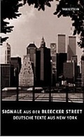 Cover: Signale aus der Bleecker Street - Wallstein
