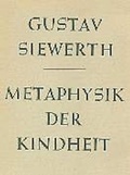 Cover: Metaphysik der Kindheit - Johannes Verlag