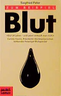 Cover: Zum Beispiel Blut - Lamuv