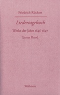 Cover: Liedertagebuch I/II - Wallstein