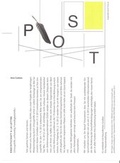 Cover: POST - Forum Stadtpark Graz
