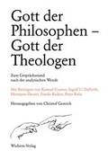 Cover: Gott der Philosophen - Gott der Theologen - Wichern