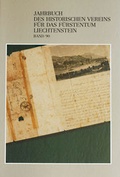Cover: Jahrbuch des Historischen Vereins f&uuml;r das F&uuml;rstentum Liechtenstein - Historischer Verein f. d. F&uuml;rstentum Liechtenstein