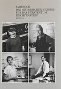 Cover: Jahrbuch des Historischen Vereins f&uuml;r das F&uuml;rstentum Liechtenstein - Historischer Verein f. d. F&uuml;rstentum Liechtenstein