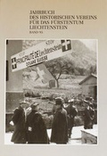 Cover: Jahrbuch des Historischen Vereins f&uuml;r das F&uuml;rstentum Liechtenstein - Historischer Verein f. d. F&uuml;rstentum Liechtenstein