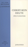 Cover: Christ-sein heute - Johannes Verlag