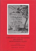 Cover: Urkunden und Regesten des Stiftes Monterberg-Kleve - Boss-Verlag