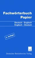 Bild: Fachw&ouml;rterbuch Papier - Deutscher Betriebswirte-Verlag