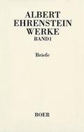 Cover: Werke I: Briefe - Wallstein