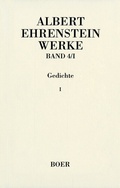Cover: Werke IV: Gedichte - Wallstein