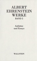 Cover: Werke in 5 B&auml;nden - Wallstein