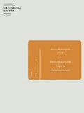 Cover: Forschungsprojekt Regie in Komplizenschaft, Reihe Kunstforschung Luzern - interact Verlag f&uuml;r Soziales und Kulturelles