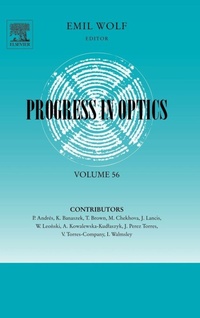 Enlarge image Cover: Progress in Optics: Volume 56 - Elsevier