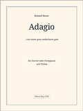 Cover: Adagio ... von einem ganz sonderbaren go&ucirc;t - Hug Musikverlage