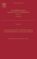 Cover: Analysis and Risk of Nanomaterials in Environmental and Food Samples: Volume 59 - Elsevier