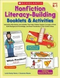 Cover: Nonfiction Literacy-Building Booklets & Activities, Grades K-1 - Scholastic Teaching Resources