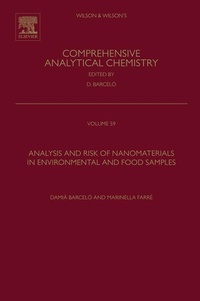 Enlarge image Cover: Analysis and Risk of Nanomaterials in Environmental and Food Samples - Elsevier