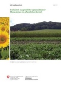 Cover: ART-Schriftenreihe 4: Evaluation ausgew&auml;hlter agrarpolitischer Massnahmen im pflanzlichen Bereich - Forschungsanstalt Agroscope Reckenholz-T&auml;nikon ART