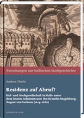 Cover: Residenz auf Abruf? - Mitteldeutscher Verlag