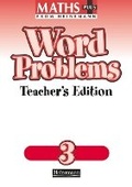 Cover: Maths Plus Word Problems 3: Teacher's Book - Heinemann