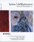 Cover: Keine Delikatessen #14 Babel - Edition Atelier