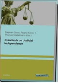 Cover: Standards on judicial independence - Editions Weblaw
