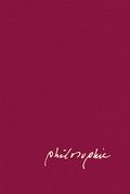 Cover: Philosophie - Wallstein