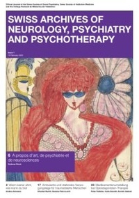 Abbildung von: Schweizer Archiv für Neurologie und Psychiatrie - EMH Schweizerischer Ärzteverlag