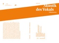 Cover: Akustik des Vokals - Museum f&uuml;r Gestaltung Z&uuml;rich