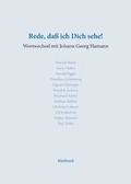 Cover: Rede, da&szlig; ich Dich sehe - Rimbaud Verlag