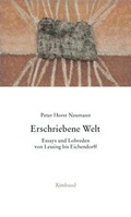 Cover: Gesammelte Essays und Lobreden / Erschriebene Welt - Rimbaud Verlag