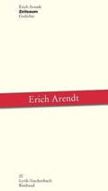 Cover: Erich Arendt - Werkausgabe / Zeitsaum - Rimbaud Verlag