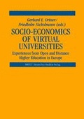 Cover: Socio-Economics of Virtual Universities - Deutscher Studien Verlag