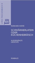 Cover: Ich ist ein wesen das verschwindet - Rimbaud Verlag