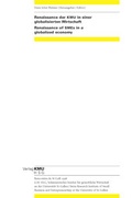 Cover: Renaissance der KMU in einer globalisierten Wirtschaft /Renaissance of SMES in a globalized economy - KMU Verlag HSG