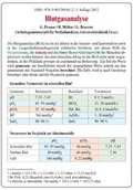 Cover: Blutgasanalyse - Krause & Pachernegg
