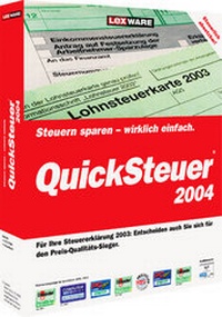 Abbildung von: QuickSteuer 2004 - Haufe-Lexware