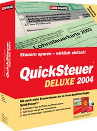 Abbildung von: QuickSteuer DELUXE 2004 - Haufe-Lexware
