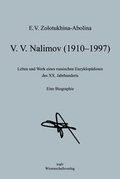Cover: V.V. Nalimov (1910-1997) - trafo Wissenschaftsverlag