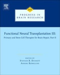 Cover: Functional Neural Transplantation III: Volume 201 - Elsevier